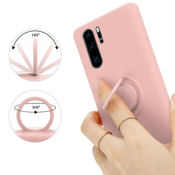 Silikondeksel til Huawei P30 PRO Deksel av fleksibelt TPU-silikon