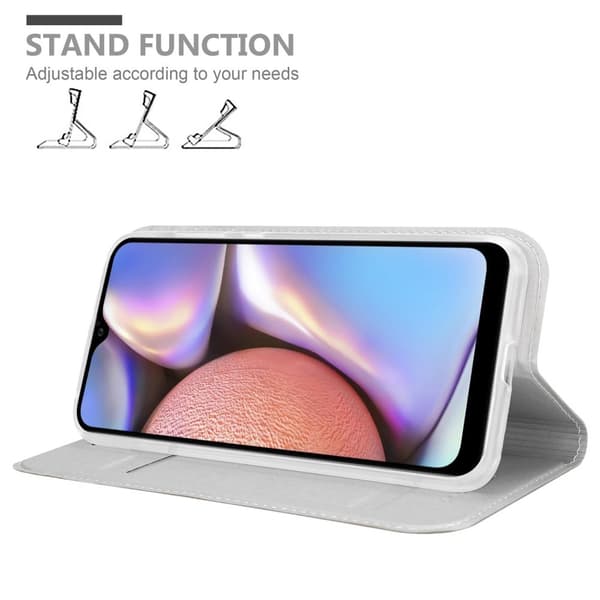 Samsung Galaxy A10s / M01s Suojakotelo Suojakuori Lompakkokotelo Matkapuhelinkotelo jossa magneettisuljenta, jalusta-toiminto ja korttitasku