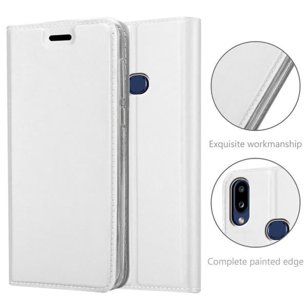 Samsung Galaxy A10s / M01s Suojakotelo Suojakuori Lompakkokotelo Matkapuhelinkotelo jossa magneettisuljenta, jalusta-toiminto ja korttitasku