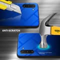 Miniatyrbilde 3 av 7: Deksel til Samsung Galaxy NOTE 10 Silikondeksel av TPU-silikon og bakside av herdet glass