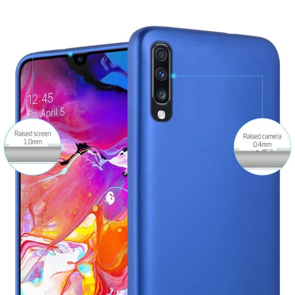 Deksel til Samsung Galaxy A70 / A70s Beskyttelsesdeksel laget av fleksibelt TPU-silikon