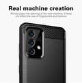 Pikkukuva 3 / 7: Samsung Galaxy A91 / S10 LITE / M80s Suojakuori Suojakotelo joustavasta TPU-silikonista ruostumattoman teräksen ja hiilikuidun näköisenä
