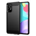 Pikkukuva 1 / 7: Samsung Galaxy A91 / S10 LITE / M80s Suojakuori Suojakotelo joustavasta TPU-silikonista ruostumattoman teräksen ja hiilikuidun näköisenä