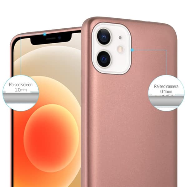 iPhone 12 MINI Suojakuori Kotelo valmistettu joustavasta TPU-silikonista