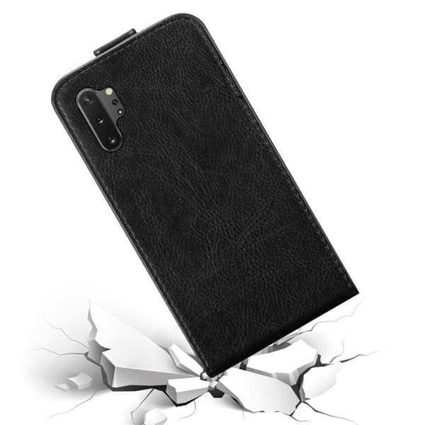 Deksel til Samsung Galaxy NOTE 10 PLUS Flip Etui med magnetisk lukking