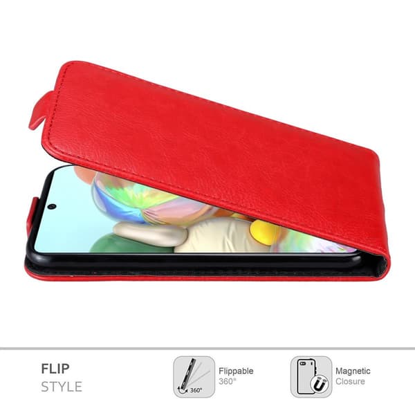 Deksel til Samsung Galaxy A71 4G Flip Etui med magnetisk lukking