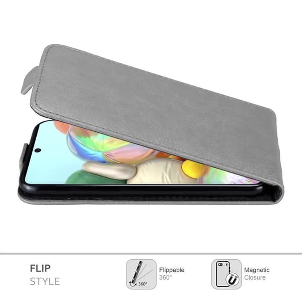 Deksel til Samsung Galaxy A71 4G Flip Etui med magnetisk lukking