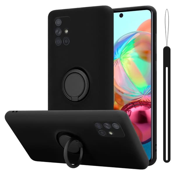 Silikondeksel til Samsung Galaxy A51 4G / M40s Deksel av fleksibelt TPU-silikon