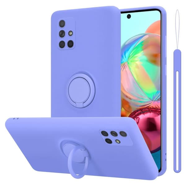 Silikondeksel til Samsung Galaxy A51 4G / M40s Deksel av fleksibelt TPU-silikon