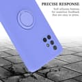 Miniatyrbild 8 av 9: Samsung Galaxy A51 4G / M40s Skal Fodral Mobilskydd av flexibelt TPU-silikon med ring Skyddsfodral Case Cover