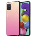 Miniatyrbilde 1 av 7: Deksel til Samsung Galaxy A51 4G / M40s Silikondeksel av TPU-silikon og bakside av herdet glass