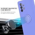 Miniatyrbild 9 av 9: Samsung Galaxy A52 (4G / 5G) / A52s Skal Fodral Mobilskydd av flexibelt TPU-silikon med ring Skyddsfodral Case Cover