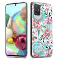 Pikkukuva 6 / 7: Samsung Galaxy A71 4G Suojakotelo TPU-silikonista valmistettu suojakuori jossa on kukkakuvioinen kuvio