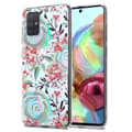Pikkukuva 1 / 7: Samsung Galaxy A71 4G Suojakotelo TPU-silikonista valmistettu suojakuori jossa on kukkakuvioinen kuvio