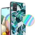 Pikkukuva 3 / 7: Samsung Galaxy A71 4G Suojakotelo TPU-silikonista valmistettu suojakuori jossa on kukkakuvioinen kuvio