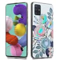 Miniatyrbilde 6 av 7: Deksel til Samsung Galaxy A51 4G / M40s Lommebokdeskel av TPU-silikon med blomstermønster