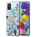 Miniatyrbilde 1 av 7: Deksel til Samsung Galaxy A51 4G / M40s Lommebokdeskel av TPU-silikon med blomstermønster