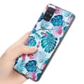 Miniatyrbilde 5 av 7: Deksel til Samsung Galaxy A51 4G / M40s Lommebokdeskel av TPU-silikon med blomstermønster
