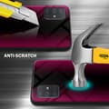 Pikkukuva 3 / 7: Samsung Galaxy A71 4G Suojakuori Suojakotelo TPU-silikonista valmistettu raitaoptiikan suojakansi ja karkaistusta lasista valmistettu takapuoli