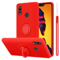 Pikkukuva 1 / 8: Huawei P20 LITE 2018 / NOVA 3E Suojakotelo Suojakuori joustavasta TPU-silikonista jossa on rengas