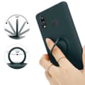 Pikkukuva 6 / 8: Huawei P20 LITE 2018 / NOVA 3E Suojakotelo Suojakuori joustavasta TPU-silikonista jossa on rengas