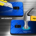 Miniatyrbilde 3 av 7: Deksel til Samsung Galaxy A8 2018 Silikondeksel av TPU-silikon og bakside av herdet glass