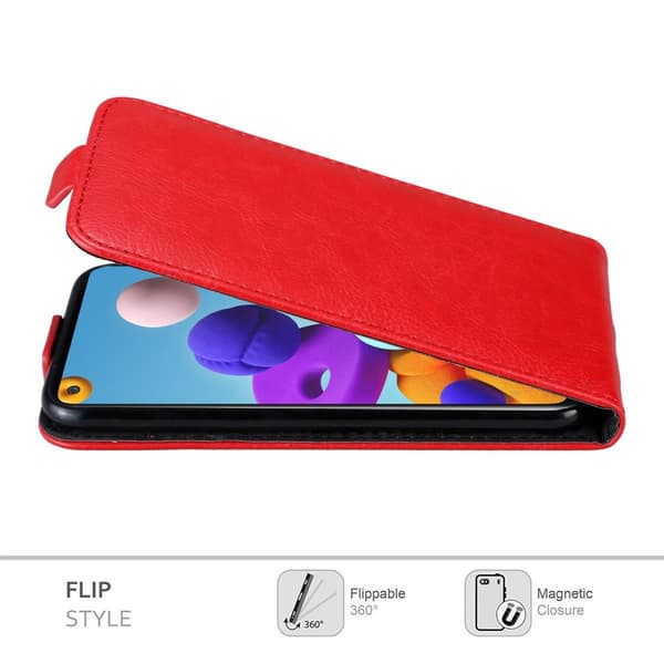 Samsung Galaxy A21s Suojakotelo Suojakuori Lompakkokotelo Matkapuhelinkotelo flip muotoilu magneettisuljenta