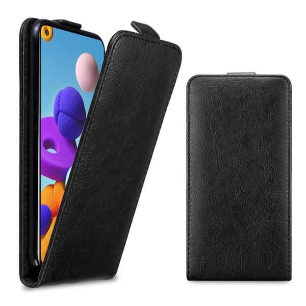 Skyddsfodral för Samsung Galaxy A21s Fodral Skal i flipdesign med magnetisk stängning Case Cover