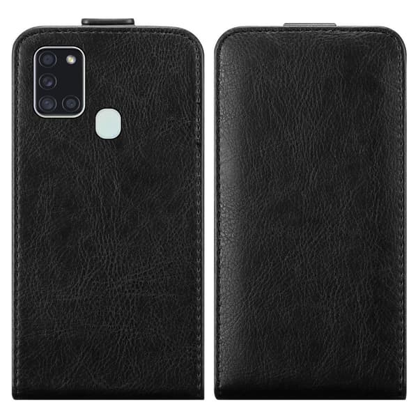Skyddsfodral för Samsung Galaxy A21s Fodral Skal i flipdesign med magnetisk stängning Case Cover