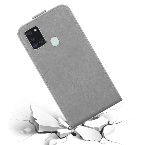 Skyddsfodral för Samsung Galaxy A21s Fodral Skal i flipdesign med magnetisk stängning Case Cover
