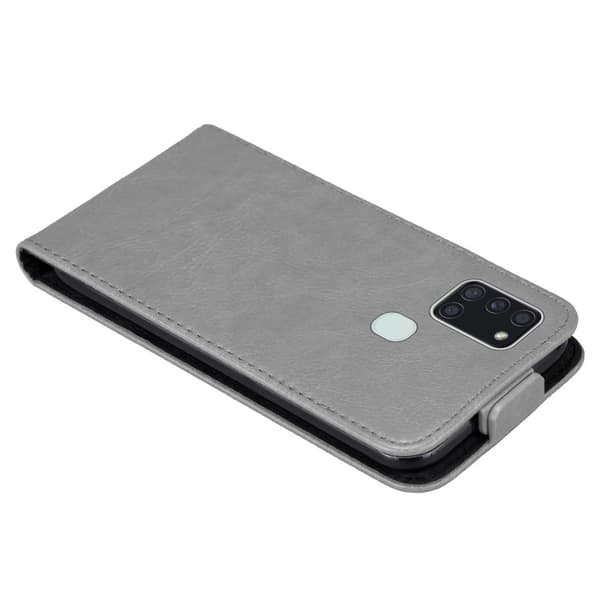 Skyddsfodral för Samsung Galaxy A21s Fodral Skal i flipdesign med magnetisk stängning Case Cover