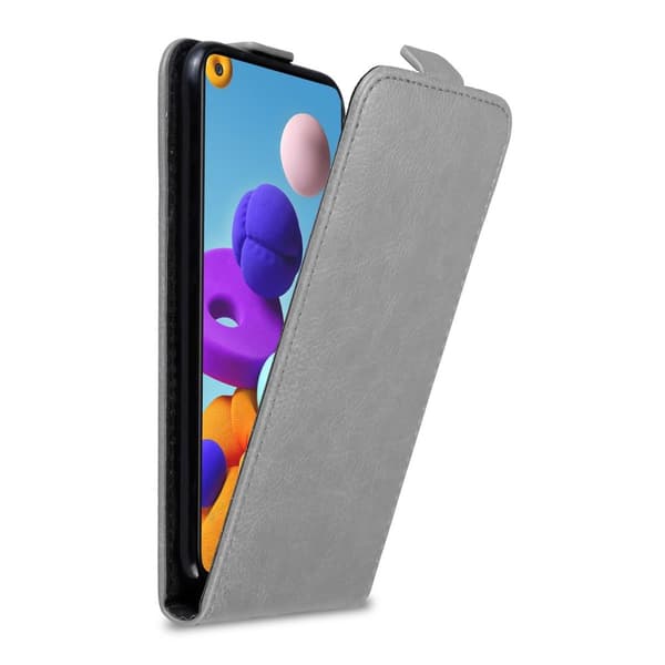 Skyddsfodral för Samsung Galaxy A21s Fodral Skal i flipdesign med magnetisk stängning Case Cover