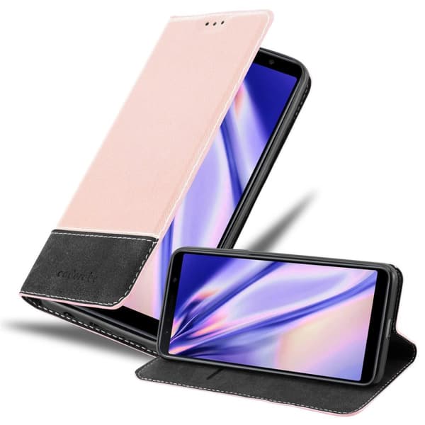 Samsung Galaxy A7 2018 Etui Case Cover () ROSE GULD SORT