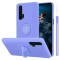 Pikkukuva 1 / 8: Honor 20 PRO Suojakotelo Suojakuori joustavasta TPU-silikonista jossa on rengas