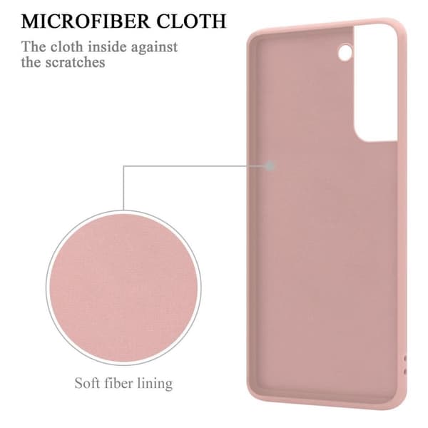 Samsung Galaxy S21 5G Skal Fodral Mobilskydd av flexibelt TPU-silikon med ring Skyddsfodral Case Cover
