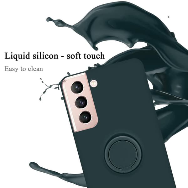 Silikondeksel til Samsung Galaxy S21 5G Deksel av fleksibelt TPU-silikon
