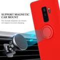 Miniatyrbild 9 av 9: Samsung Galaxy S9 PLUS Skal Fodral Mobilskydd av flexibelt TPU-silikon med ring Skyddsfodral Case Cover