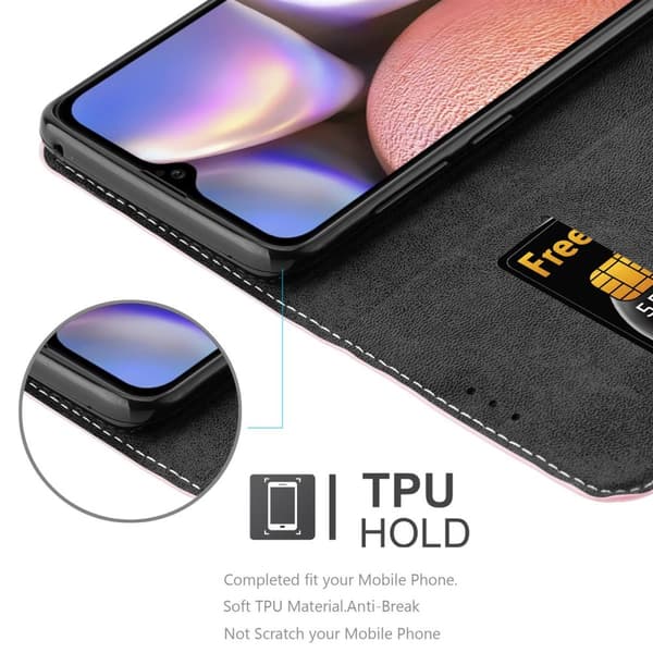 Lommebokdeksel til Samsung Galaxy A10s / M01s Deksel med magnetisk lukking, stativfunksjon og kortlomme
