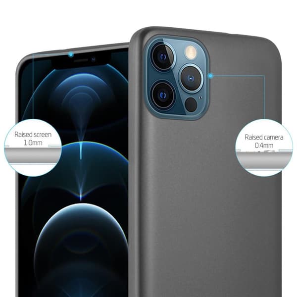 iPhone 12 PRO MAX Skal Fodral Mobilskydd av flexibelt TPU-silikon