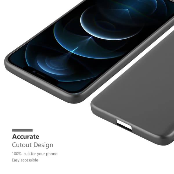 iPhone 12 PRO MAX Skal Fodral Mobilskydd av flexibelt TPU-silikon