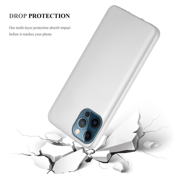 iPhone 12 PRO MAX Skal Fodral Mobilskydd av flexibelt TPU-silikon