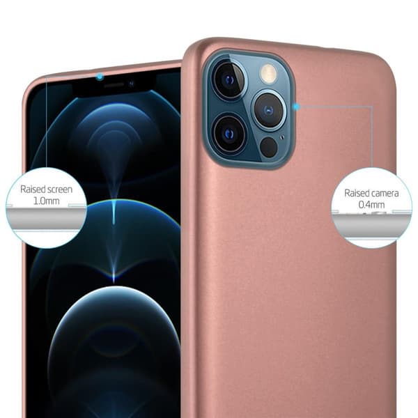 iPhone 12 PRO MAX Skal Fodral Mobilskydd av flexibelt TPU-silikon