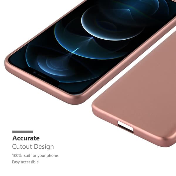 iPhone 12 PRO MAX Skal Fodral Mobilskydd av flexibelt TPU-silikon