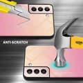 Miniatyrbilde 5 av 11: Deksel til Samsung Galaxy S21 PLUS Silikondeksel av TPU-silikon og bakside av herdet glass
