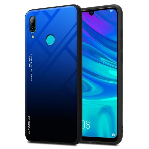 Honor 10 LITE / Huawei P SMART 2019 Suojakuori Suojakotelo Kaksivärinen joka on valmistettu TPU-silikonista ja jonka takaosa on valmistettu