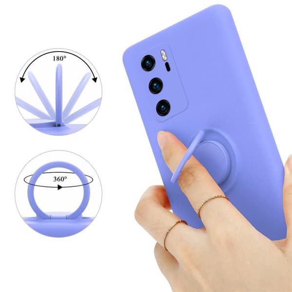 Silikondeksel til Huawei P40 Deksel av fleksibelt TPU-silikon
