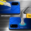 Miniatyrbilde 3 av 7: Deksel til Samsung Galaxy S20 Silikondeksel av TPU-silikon og bakside av herdet glass