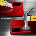 Miniatyrbilde 3 av 7: Deksel til Samsung Galaxy S20 Silikondeksel av TPU-silikon og bakside av herdet glass