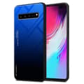 Miniatyrbilde 1 av 7: Deksel til Samsung Galaxy S10 5G Silikondeksel av TPU-silikon og bakside av herdet glass