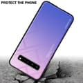 Miniatyrbilde 4 av 7: Deksel til Samsung Galaxy S10 5G Silikondeksel av TPU-silikon og bakside av herdet glass